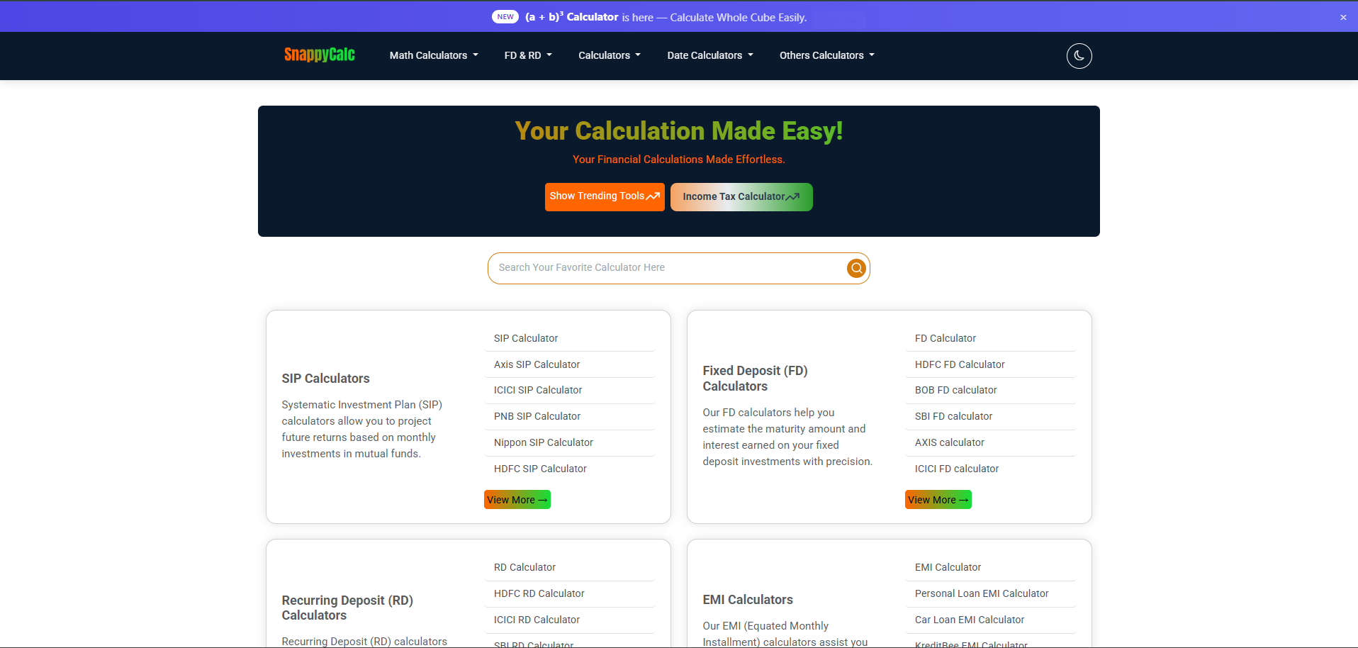 Snappy Calc